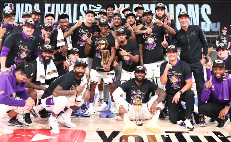 Ultimo campeonato de los outlet lakers